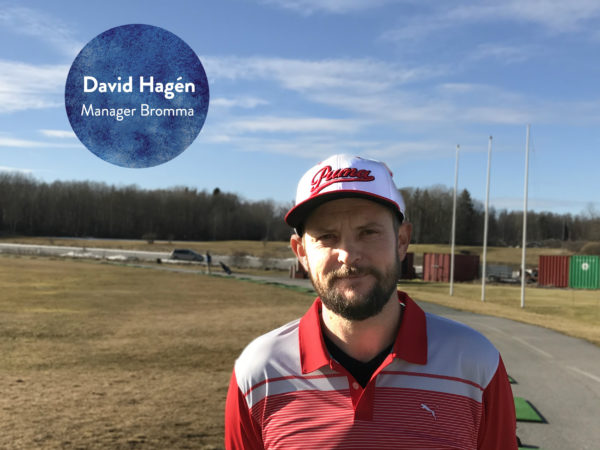 Featured image for “Välkommen David Hagén som ny platschef på Bromma Golf!”